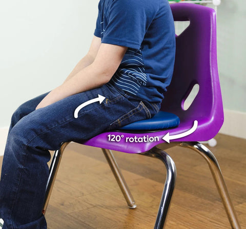 Sit and Twist Active Seat Cushion-ADD/ADHD,Additional Need,Additional Support,Autism,Bean Bags & Cushions,Bouncyband,Cushions,Dyspraxia,Movement Breaks,Movement Chairs & Accessories,Neuro Diversity,Playlearn,SCOTEXCEL,Seating,Wellbeing Furniture-Learning SPACE