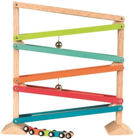 Slide Game - Make the bells Jingle as the Car Rolls-Baby Cause & Effect Toys,Cars & Transport,Cause & Effect Toys,Down Syndrome,Egmont toys,Imaginative Play,Neuro Diversity,Sound,Stock,Tracking & Bead Frames-Learning SPACE