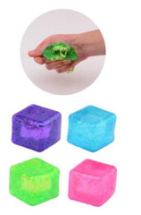 Slow Rise Anti-Stress Glitter Cube-Calming & Anxiety,Calming and Relaxation,Fidget,Games & Toys,Squishing Fidget,Stress Relief-Learning SPACE