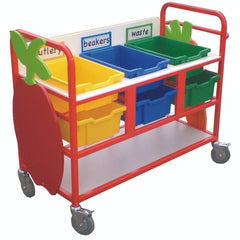 Small Basic Waste Clearing Trolley-Catering & Clearing,Dropship,School Trolley,Trolleys-Learning SPACE
