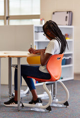 Small Intellect Wave Rocker Chair - Chrome Surfs Up PRE ORDER -MARCH-Classroom Chairs,Intellect,KI Europe,Movement Chairs & Accessories,Seating,Vestibular,Wellbeing Furniture-Learning SPACE