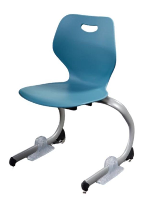 Small Intellect Wave Rocker Chair - Chrome Surfs Up PRE ORDER -MARCH-Classroom Chairs,Intellect,KI Europe,Movement Chairs & Accessories,Seating,Vestibular,Wellbeing Furniture-Learning SPACE
