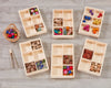 Small Wooden Sorting Trays (6Pk)-Atelier,Cosy Direct,Storage,Trays,Wellbeing Furniture-Learning SPACE