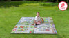 Small World Road Map Indoor/Outdoor Carpet Set of 4-Dropship,Kit For Kids,Mats & Rugs,Rugs,Small World,Square,Wellbeing Furniture-Learning SPACE
