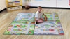 Small World Road Map Indoor/Outdoor Carpet Set of 4-Dropship,Kit For Kids,Mats & Rugs,Rugs,Small World,Square,Wellbeing Furniture-Learning SPACE