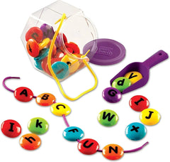 Smart Snacks® ABC Lacing Sweets™-Additional Need,Early Years Literacy,Fine Motor Skills,Helps With,Lacing,Learn Alphabet & Phonics,Learning Difficulties,Learning Resources,Literacy Toys,Primary Literacy,Stock-Learning SPACE