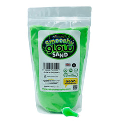 Smooshy Glow Sand 485g Resealable Pouch-AllSensory, Art Materials, Arts & Crafts, Baby Bath. Water & Sand Toys, Cerebral Palsy, Early Arts & Crafts, Eco Friendly, Glow in the Dark, Messy Play, Primary Arts & Crafts, Rainbow Eco Play, S.T.E.M, Sand, Science Activities, Sensory Processing Disorder, Tactile Toys & Books, Water & Sand Toys-Learning SPACE