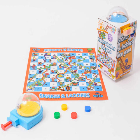 Snakes & Ladders Dice Game-Counting Numbers & Colour,Early years Games & Toys,Educational Play,EDUK8,Games & Toys,Primary Games & Toys-Learning SPACE