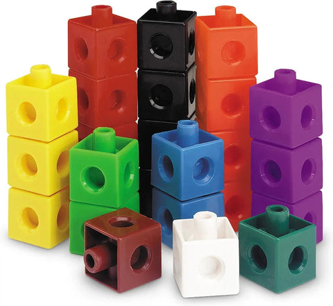 Snap Cubes® Set Of 100-Addition & Subtraction,Additional Need,Dyscalculia,Fine Motor Skills,Helps With,Learning Resources,Maths,Multiplication & Division,Neuro Diversity,Primary Maths,S.T.E.M,Stacking Toys & Sorting Toys,Stock-Learning SPACE