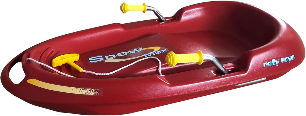 Snow Max Sledge - Red-Christmas,Dropship,John Deere,Winter-Learning SPACE