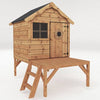 Snug Playhouse - Optional Tower With Slide or Activity Set-Dropship,Forest School & Outdoor Garden Equipment,Mercia Garden Products,Outdoor Playhouse,Play Houses,Playground Equipment,Playhouses-Tower-No Install-SI-002-001-0043-Learning SPACE