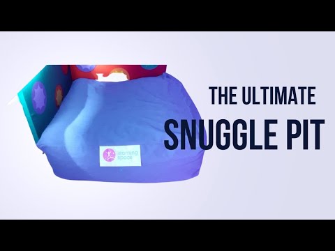 Snuggle Pit - Memory Foam Mattress - Deep Pressure and Relaxation-AllSensory,Calming & Anxiety,Chill Out Area,Exclusive,Helps With,Matrix Group,Nurture Room,Sensory Processing Disorder,Sensory Seeking,Soft Play Sets,Teen Sensory Weighted & Deep Pressure-Learning SPACE