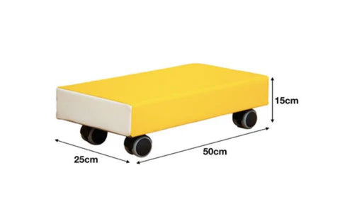 Soft Foam Roller Board-Gross Motor and Balance Skills,Ride & Scoot,Tummy Time-Learning SPACE