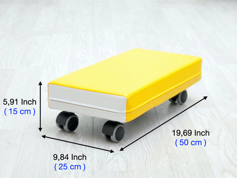 Soft Foam Roller Board-Gross Motor and Balance Skills,Ride & Scoot,Tummy Time-Learning SPACE