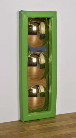 Soft Frame Mirror with 3 Dome Bubbles-AllSensory,Calming & Anxiety,Dropship,excell2,Helps With,Matrix Group,Sensory Mirrors,Sensory Seeking,Soft Frame Mirrors-Learning SPACE