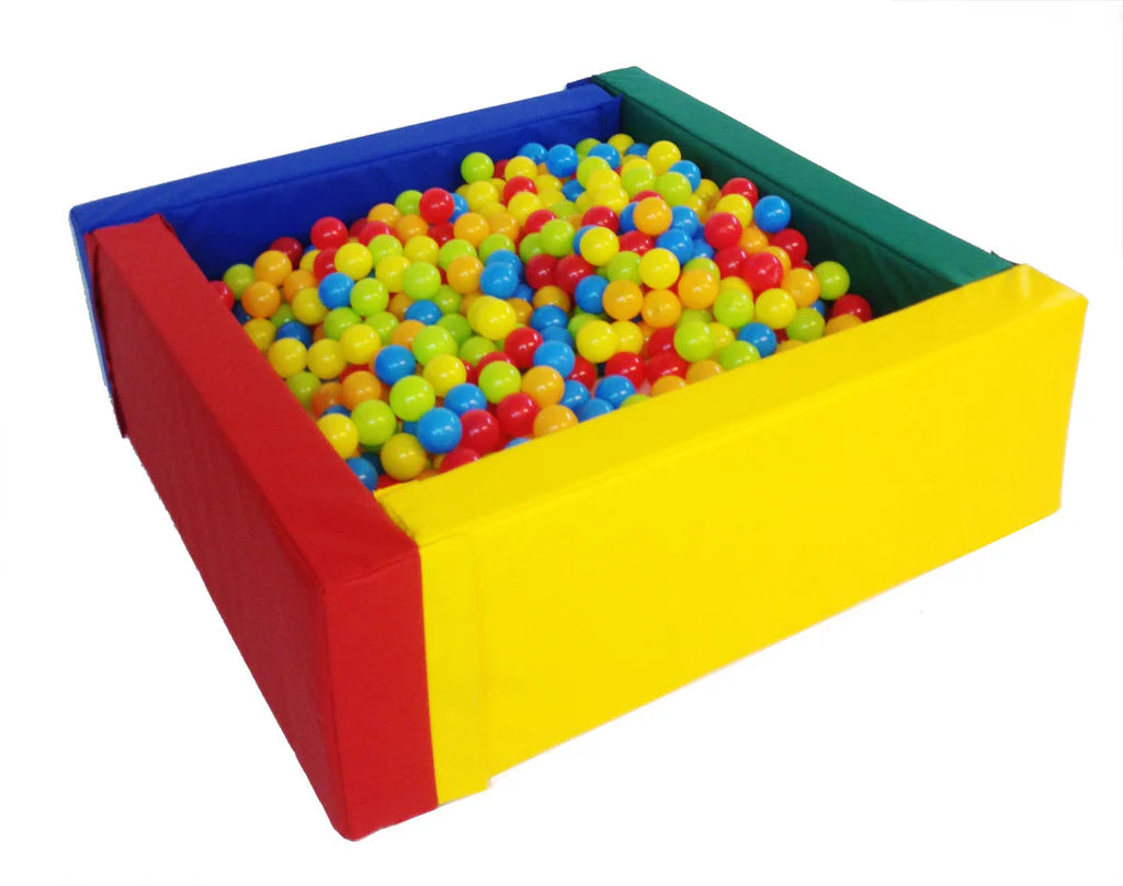 Softplay Ballpool / Play Pen – Square-Ball Pits,Play Dens,Soft Play Sets-Learning SPACE