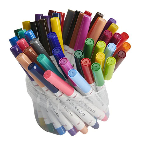 Spectrum Broad Colouring Pens – 144-Piece Classroom Set-Art Materials,Art Pack,Arts & Crafts,Classroom Packs,Early Arts & Crafts,Primary Arts & Crafts,Stationery-Learning SPACE