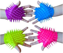 Spikey Glove 4 Pack-Stress Relief Toys-Calmer Classrooms, Fidget, Helps With, Proprioceptive, Stress Relief, Tactile Toys & Books, Toys for Anxiety-Learning SPACE