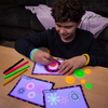 Spirograph Neon Set – Spiral into a World of Glowing Creativity!-excell2,Vivid Goliath-Learning SPACE