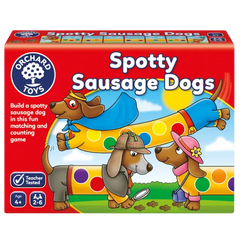 Spotty Sausage Dogs Board Game-Counting Numbers & Colour,Early years Games & Toys,Games & Toys,Orchard Toys,Table Top & Family Games-Learning SPACE