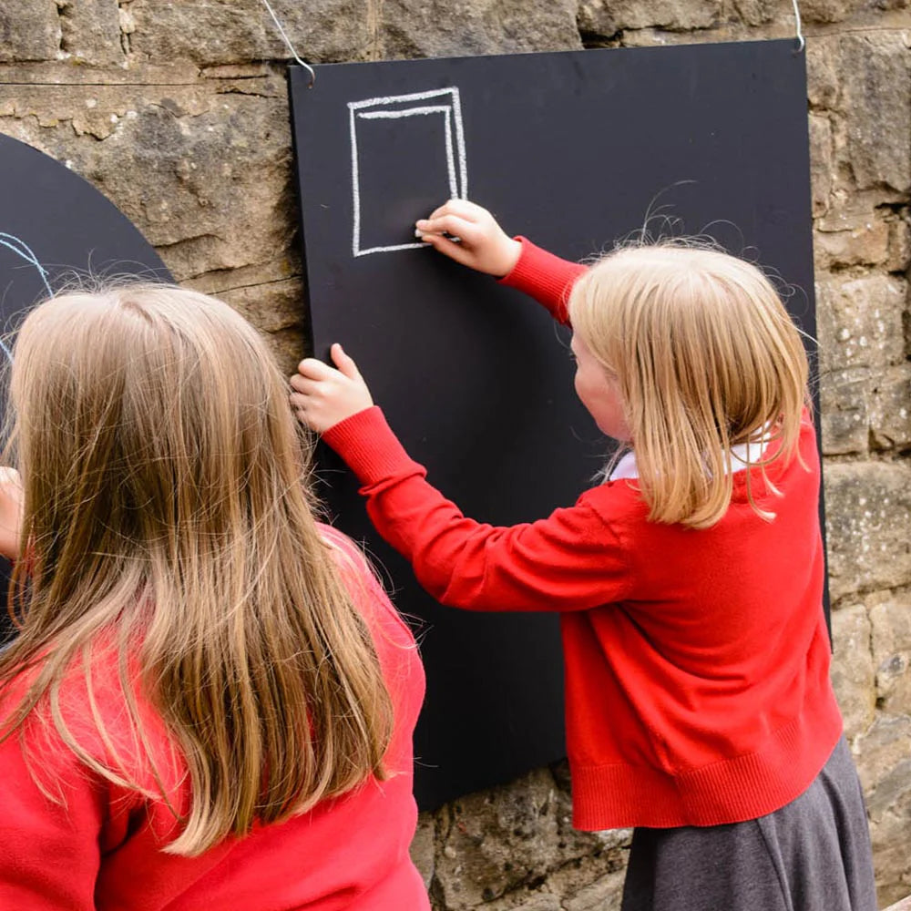 Square Chalkboard - 60cm-Chalk,EDUK8,Playground Wall Art & Signs,Wall Decor-Learning SPACE