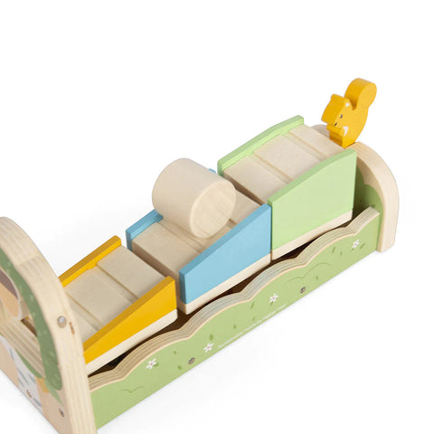 Squirrel Ramp Sorter-Baby Wooden Toys, Bigjigs Toys, Stacking Toys & Sorting Toys, Wooden Toys-Learning SPACE