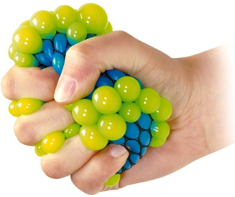Squish Mesh Stress Ball-AllSensory,Early Years Sensory Play,Fidget,Pocket money,Stock,Stocking Stuffers,Stress Relief,Tobar Toys-Learning SPACE
