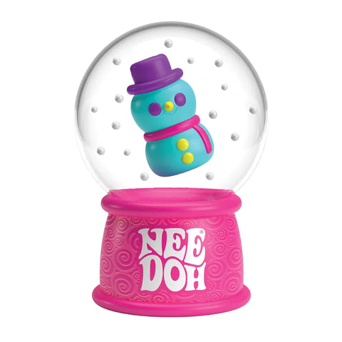 Squish N Flow Snow Globe Needoh-Christmas,Christmas 2025,Fidget,Needoh,Squishing Fidget,Stocking Stuffers,Stress Relief-Learning SPACE