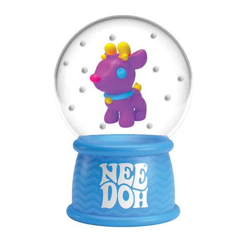 Squish N Flow Snow Globe Needoh-Christmas,Christmas 2025,Fidget,Needoh,Squishing Fidget,Stocking Stuffers,Stress Relief-Learning SPACE