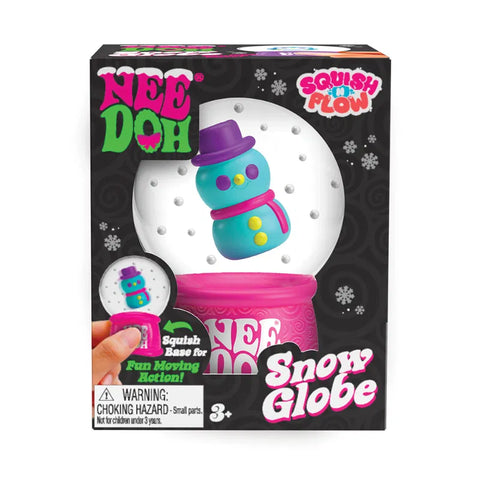Squish N Flow Snow Globe Needoh-Christmas,Christmas 2025,Fidget,Needoh,Squishing Fidget,Stocking Stuffers,Stress Relief-Learning SPACE