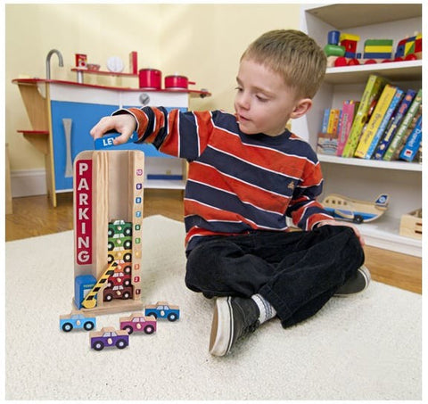 Stack & Count Parking Garage-Cars & Transport,Counting Numbers & Colour,Early Years Maths,Imaginative Play,Maths,Primary Maths,Small World,Stacking Toys & Sorting Toys,Stock-Learning SPACE