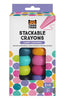 Stackable Crayons-Art Materials,Arts & Crafts,Bigjigs Toys,Crayons,Drawing & Easels,Early Arts & Crafts,Tiger Tribe-Learning SPACE