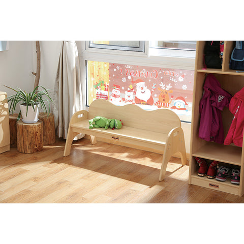Stackable Double Seater Bench-Furniture,Library Furniture,Profile Education,Seating,Toddler Seating-Learning SPACE