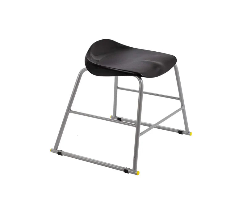 Stackable Titan Stool-Classroom Chairs,Classroom Furniture,Dropship,Furniture,Titan,Wellbeing Furniture-Size 3-Black-T90-BK-Learning SPACE