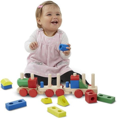 Stacking Train Wooden Toy – Classic Play with a Colourful Twist!-Baby Wooden Toys,Building Blocks,Cars & Transport,Discontinued,Gifts For 6-12 Months Old,Imaginative Play,Nursery,Nurture Room,Sound. Peg & Inset Puzzles,Stacking Toys & Sorting Toys,Stock-Learning SPACE