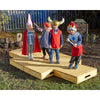 Stage and Small World Platform 2Pk-Cosy Direct,Cosy Outdoor,Outdoor Play Structure,Playground Equipment,Puppets & Theatres & Story Sets-Learning SPACE