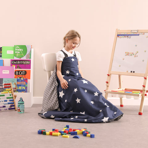 Star Print 2.3Kg Weighted Blanket-ADD/ADHD,Calming & Anxiety,Dropship,Eden Learning Spaces,Teen Sensory Weighted & Deep Pressure,Weighted & Deep Pressure,Weighted Blankets-Learning SPACE
