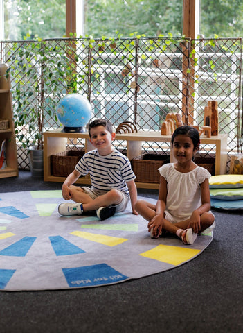 Starburst 2m Circular Carpet-Dropship,Kit For Kids,Mats & Rugs,Round,Rugs,Wellbeing Furniture-Learning SPACE