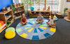 Starburst 2m Circular Carpet-Kit For Kids,Mats & Rugs,Round,Rugs,Wellbeing Furniture-Learning SPACE