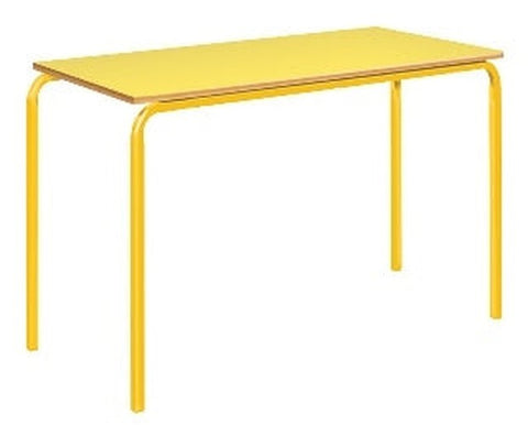 Steel Frame Blue Table FLASH SALE-Classroom Furniture,Classroom Table,Metalliform,Rectangular,Table,Wellbeing Furniture-Learning SPACE
