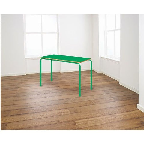 Steel Frame Blue Table FLASH SALE-Classroom Furniture,Classroom Table,Metalliform,Rectangular,Table,Wellbeing Furniture-Learning SPACE