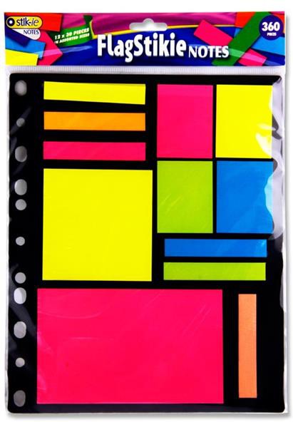 Stik-ie 360 Piece Sticky Notes-Back To School,Calming & Anxiety,Primary Literacy,Stationery,Transitions and Routines-Learning SPACE