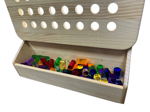 Storage Tray for Wall Hanging Wall Panel-Playlearn,Sensory Wall Panels & Accessories-Learning SPACE
