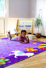 Storytime 2x2m Carpet-Educational Carpet, Kit For Kids, Mats & Rugs, Neutral Colour, Rugs, Square, Wellbeing Furniture-Learning SPACE