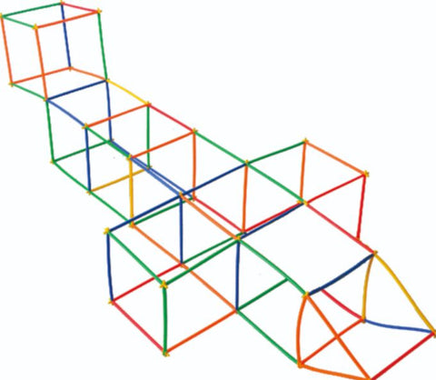 Straws & Connectors Construction Set (856 Pieces including Wheels)-Engineering & Construction,Fine Motor Skills,Playlearn,SCOTEXCEL-Learning SPACE