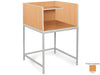 Study Carrel Desk With Straight Sides and Legs-Desk Table, Study Carrell, Task Table-Learning SPACE