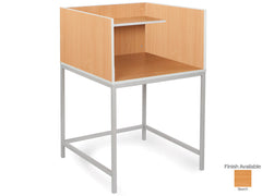 Study Carrel Desk With Straight Sides and Legs-Desk Table, Study Carrell, Task Table-Learning SPACE