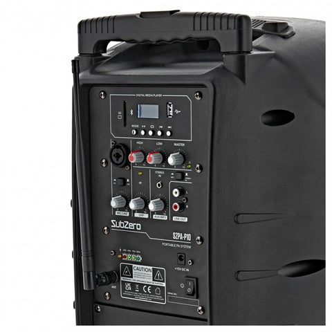 SubZero P10 Portable PA Speaker with Bluetooth & Wireless Mic-Music,Music Class Pack,Teenage Speakers-Learning SPACE