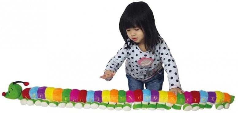 Super Long Casey The ABC Caterpillar-Baby Soft Toys,Calmer Classrooms,Calming & Anxiety,Calming and Relaxation,Comfort Toys,Dyslexia,Early Years Literacy,eduk8,Games & Toys,Gifts For 3-5 Years Old,Helps With,Learn Alphabet & Phonics,Literacy Toys,Nursery,Primary Literacy,Sleep Issues-Learning SPACE
