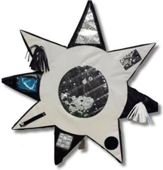 Super Sensory Star-AllSensory,Baby Sensory Toys,Baby Soft Play and Mirrors,Matrix Group,Soft Play Sets,Star & Galaxy Theme Sensory Room-Black/ White-LSSI002BW-Learning SPACE